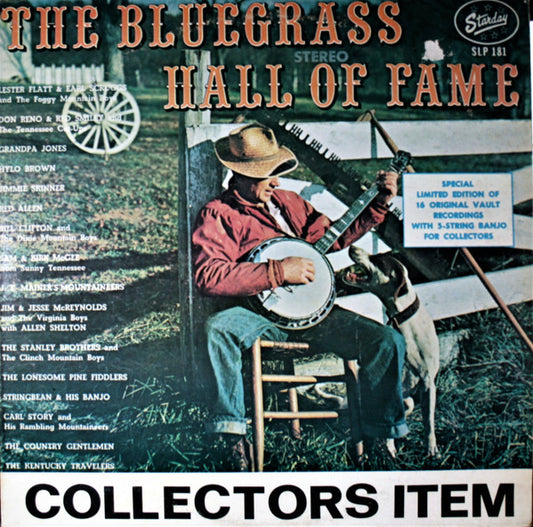 Various : The Bluegrass Hall Of Fame (LP, Album, Comp, Ltd, RE)