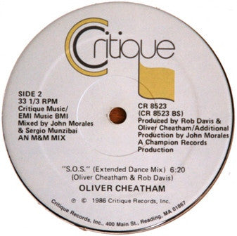 Oliver Cheatham : S.O.S. (12")