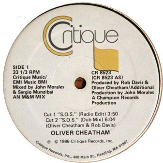 Oliver Cheatham : S.O.S. (12")