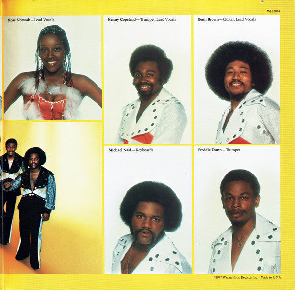 Rose Royce : In Full Bloom (LP, Album, RE, Jac)