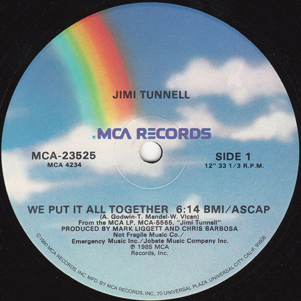 Jimi Tunnell : We Put It All Together (12")