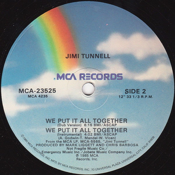 Jimi Tunnell : We Put It All Together (12")