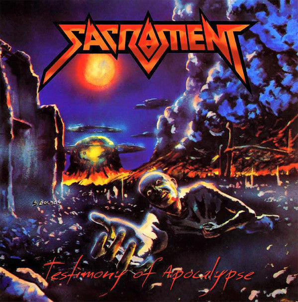 Sacrament : Testimony Of Apocalypse (LP, RM)