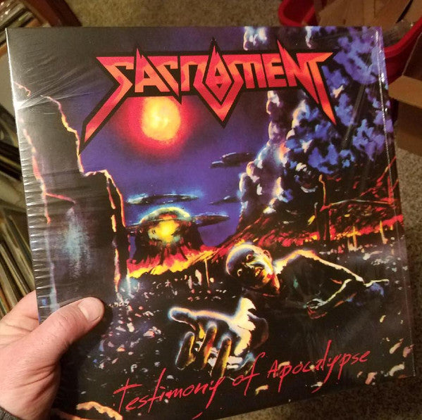 Sacrament : Testimony Of Apocalypse (LP, RM)