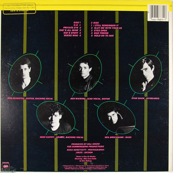 The Hitmen (6) : Aim For The Feet (LP, Promo)