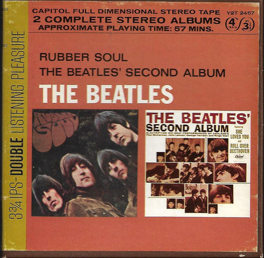 The Beatles : Rubber Soul / The Beatles' Second Album (Reel, 4tr Stereo, 7" Reel, Comp)