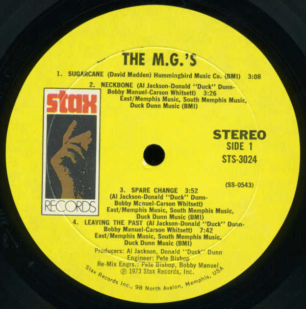 The M.G.'s : The MG's (LP, Album, Mon)