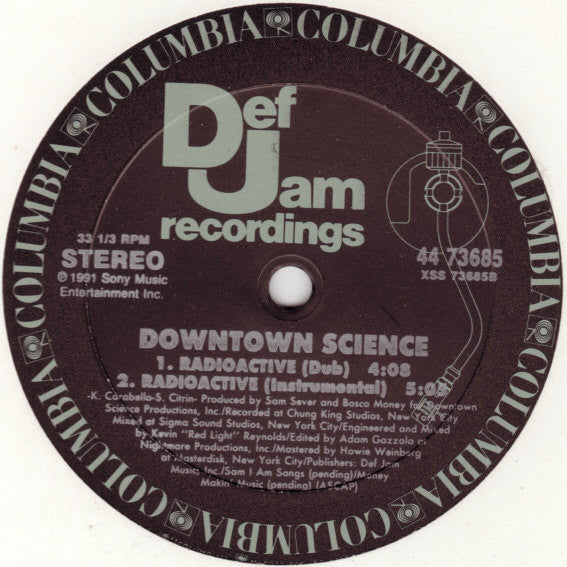 Downtown Science : Radioactive (12")