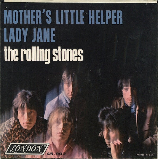 The Rolling Stones : Mother's Little Helper / Lady Jane (7", Single, Styrene, Mon)