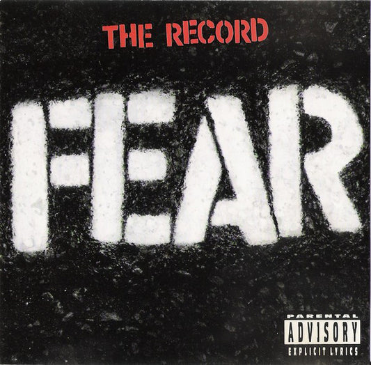 Fear (3) : The Record (CD, Album, RE, RP)