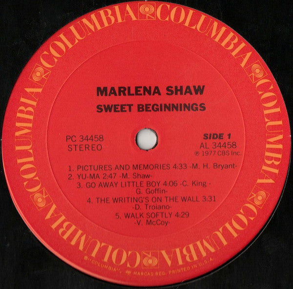 Marlena Shaw : Sweet Beginnings (LP, Album)