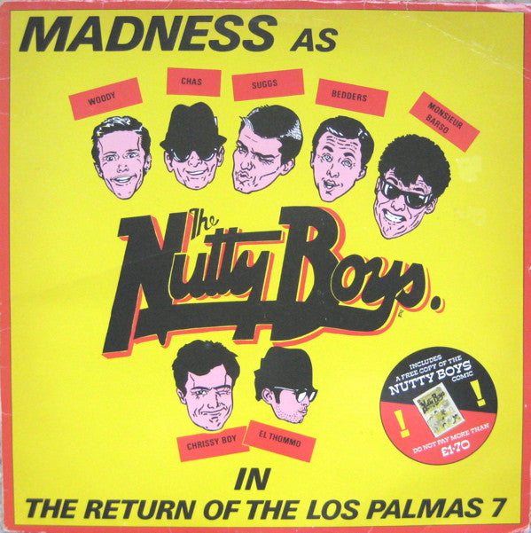 Madness : The Return Of The Los Palmas 7 (12", Single, Yel)