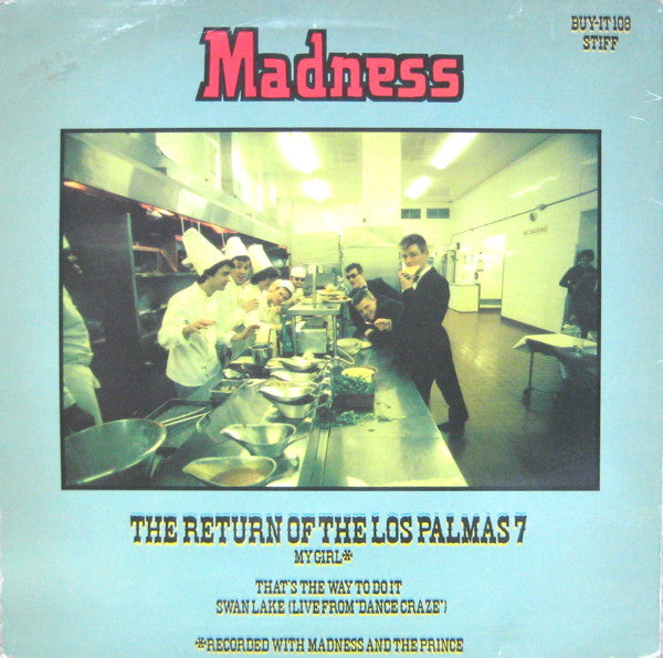 Madness : The Return Of The Los Palmas 7 (12", Single, Yel)