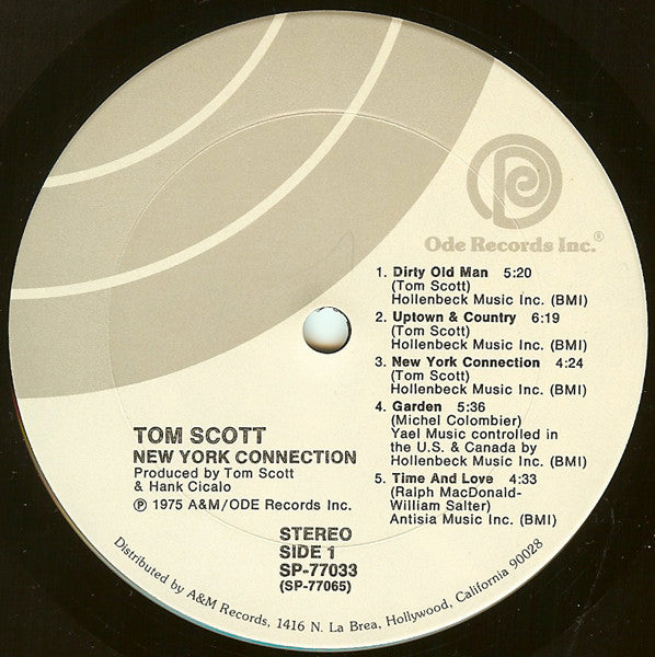 Tom Scott : New York Connection (LP, Album)