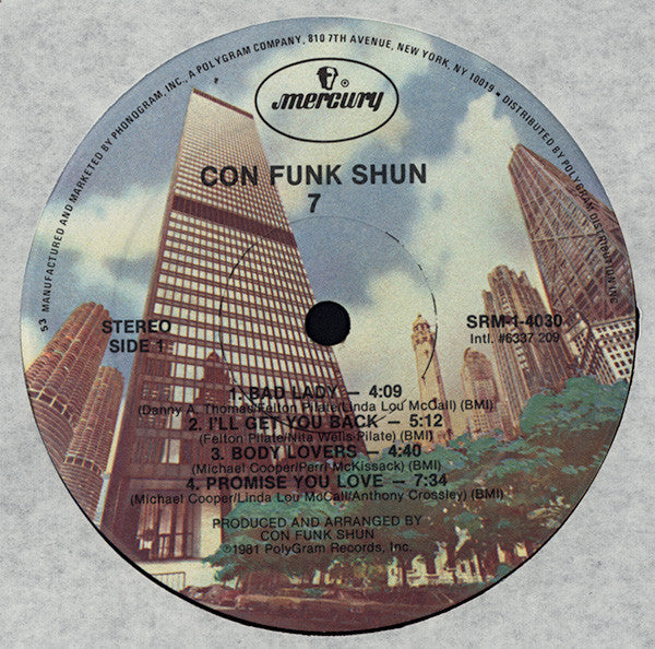 Con Funk Shun : 7 (LP, Album, 53 )