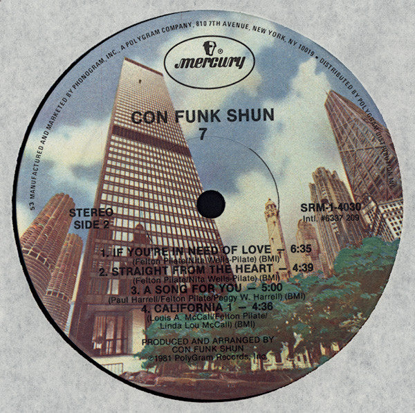 Con Funk Shun : 7 (LP, Album, 53 )