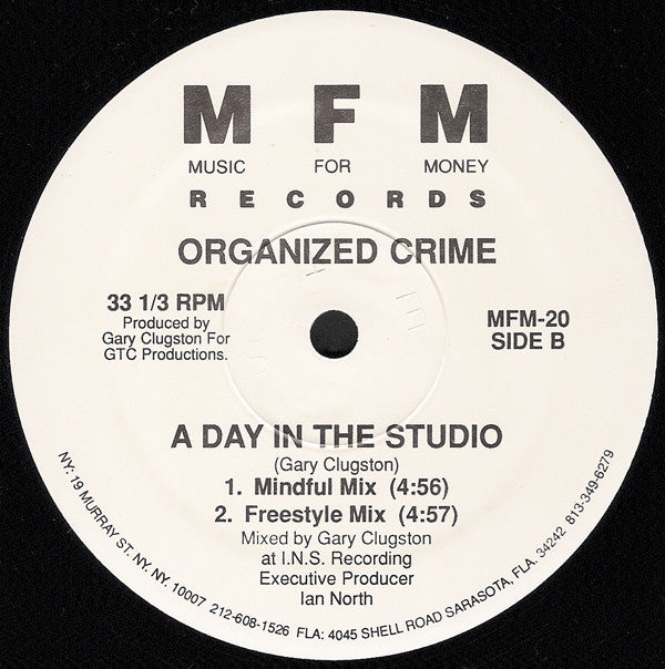 Organized Crime (2) : Because I'm Beautiful (12")