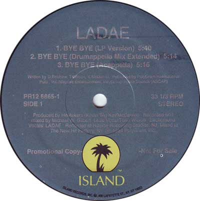 Ladae : Bye Bye (12", Promo)