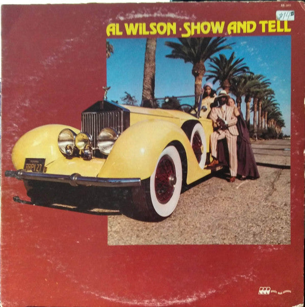 Al Wilson : Show And Tell (LP, Album, Bes)