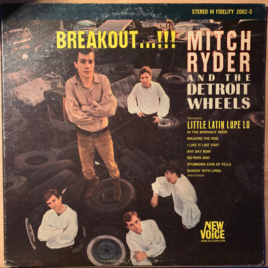 Mitch Ryder & The Detroit Wheels : Breakout...!!! (LP, Album)