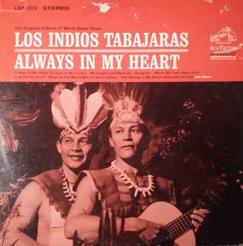 Los Indios Tabajaras : Always In My Heart (LP, Album)