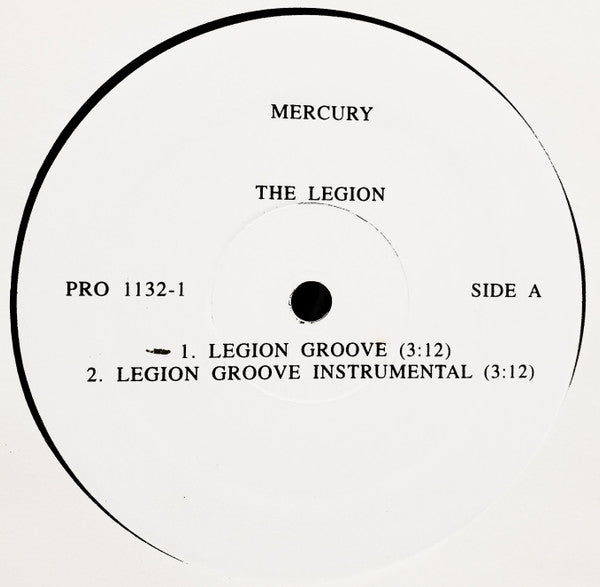 The Legion : Legion Groove (12", Promo)