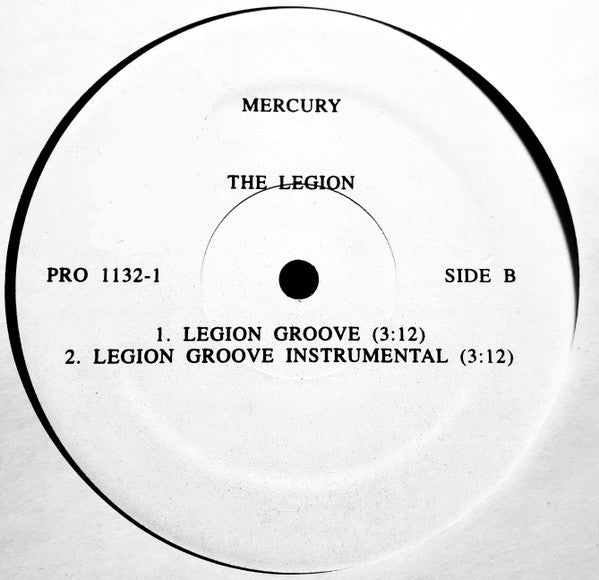 The Legion : Legion Groove (12", Promo)