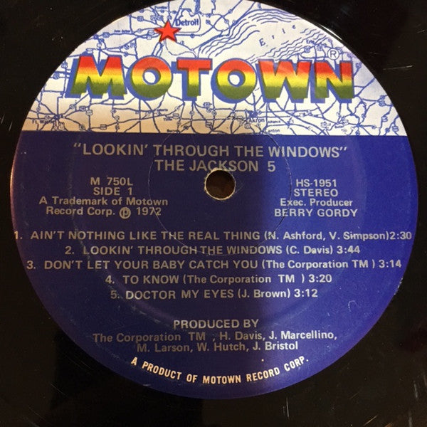 Jackson 5ive* : Lookin' Through The Windows (LP, Album)