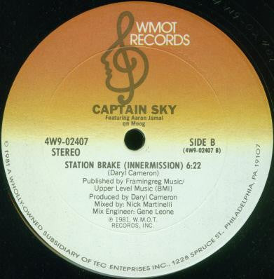 Captain Sky : Station Brake (12")