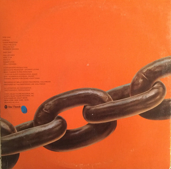 The Crusaders : Chain Reaction (LP, Album, Gat)