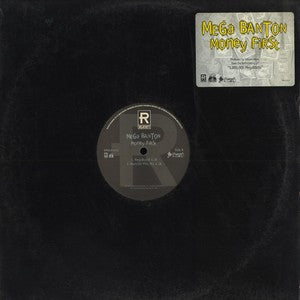 Mega Banton : Money First (12", Promo)