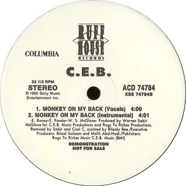 C.E.B. : Get The Point (12", Promo)