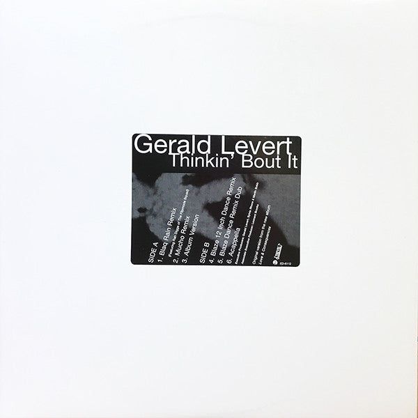 Gerald Levert : Thinkin' Bout It (12", Promo)