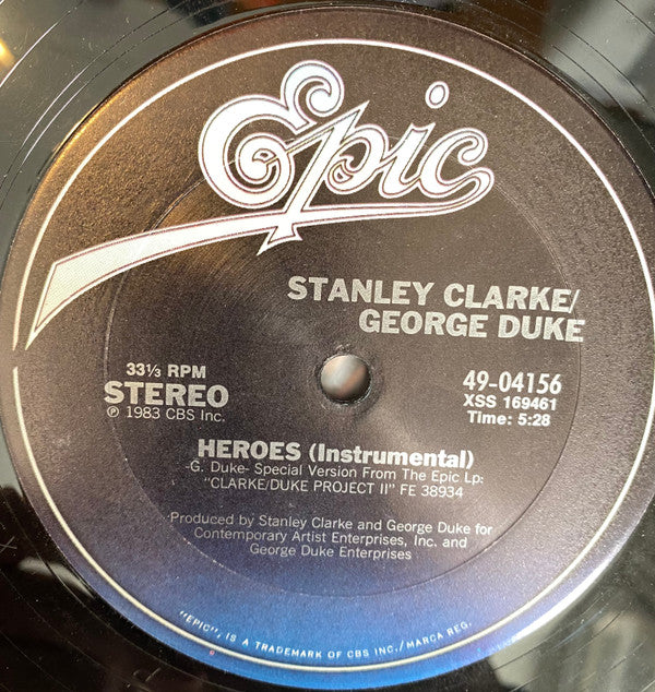 Stanley Clarke/George Duke : Heroes (12")