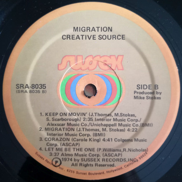 Creative Source : Migration (LP, Album)