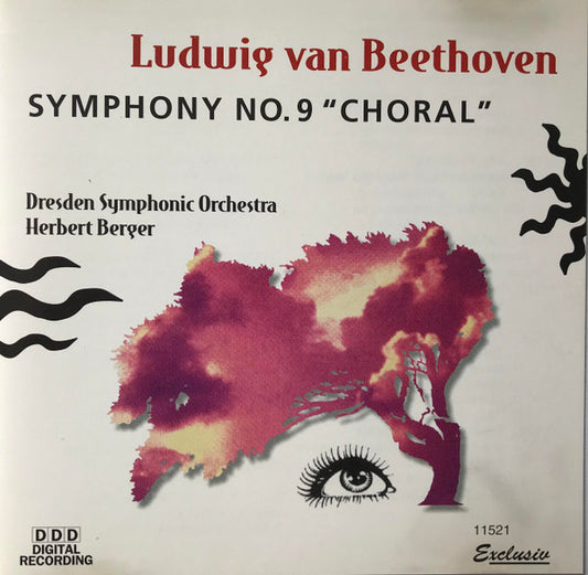 Ludwig van Beethoven - Dresden Symphonic Orchestra*, Herbert Berger (4) : Symphony No. 9 "Choral" (CD, Album)