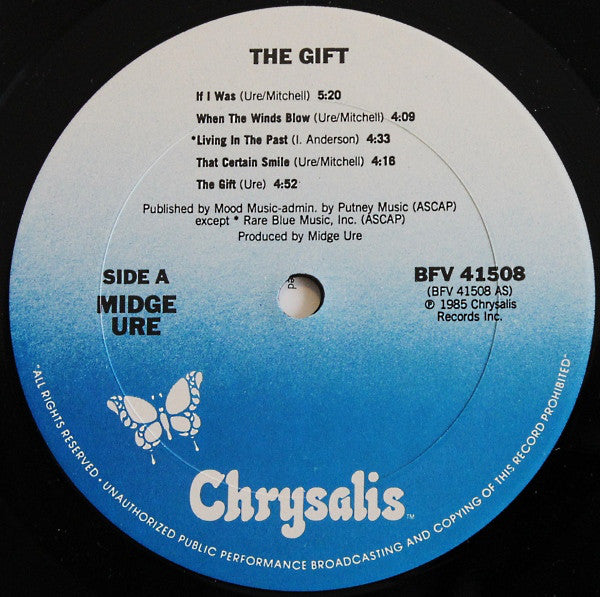 Midge Ure : The Gift (LP, Album)