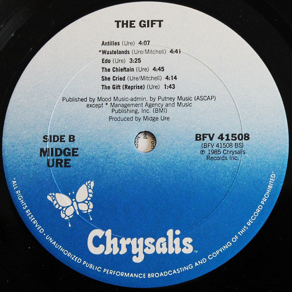 Midge Ure : The Gift (LP, Album)