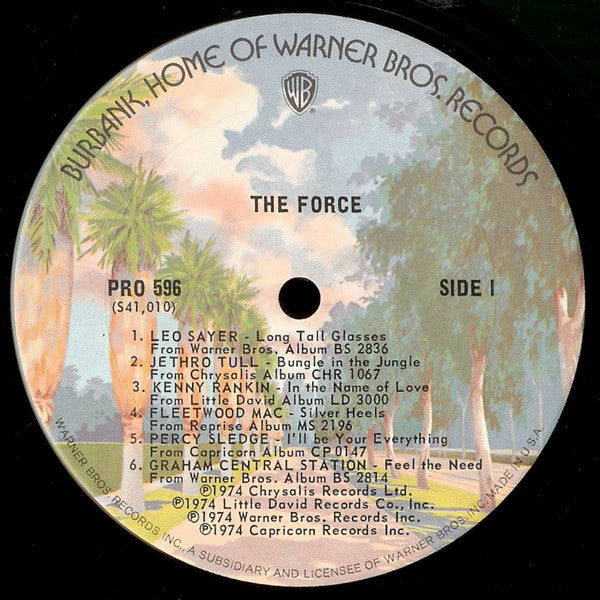 Various : The Force (2xLP, Comp, RP, Smplr, San)