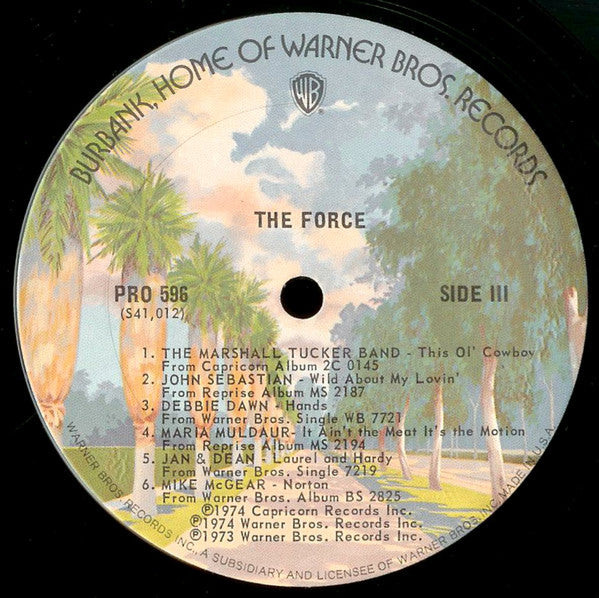 Various : The Force (2xLP, Comp, RP, Smplr, San)