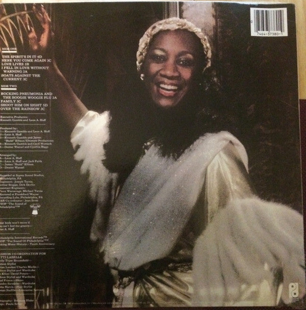 Patti LaBelle : The Spirit's In It (LP, Album, Ter)