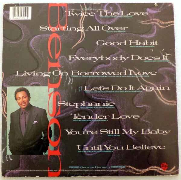 George Benson : Twice The Love (LP, Album)