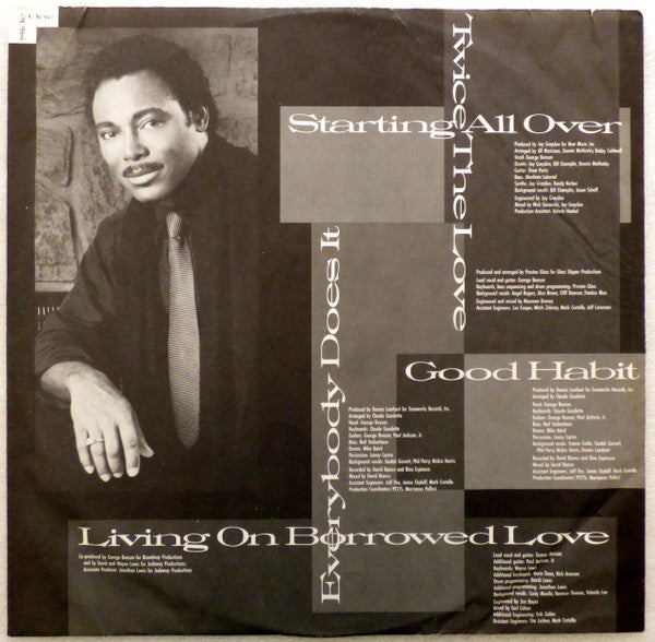 George Benson : Twice The Love (LP, Album)