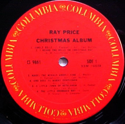 Ray Price : The Ray Price Christmas Album (LP, Album, RE)