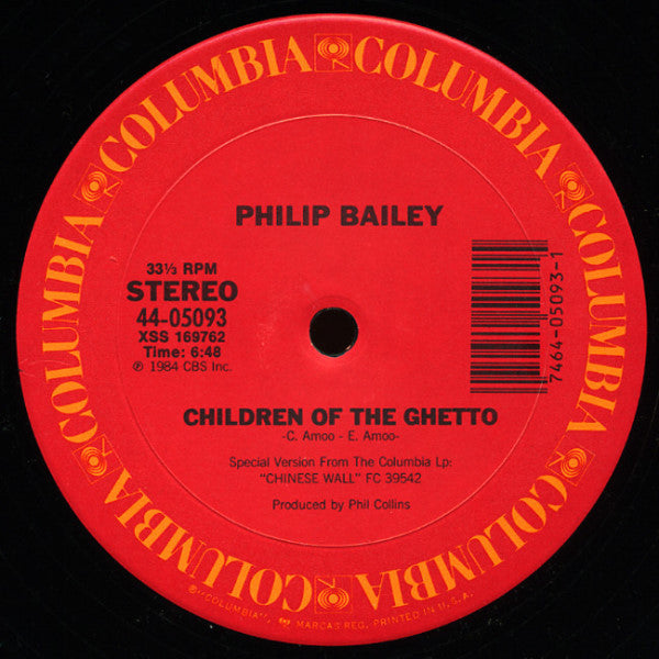 Philip Bailey : Children Of The Ghetto (12")