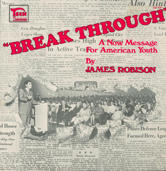 James Robison : "Break Through" A Now Message For American Youth (LP)
