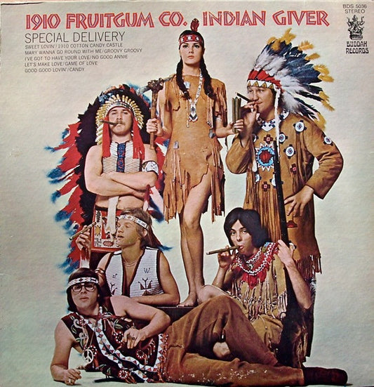 1910 Fruitgum Company : Indian Giver (LP, Album, Ter)