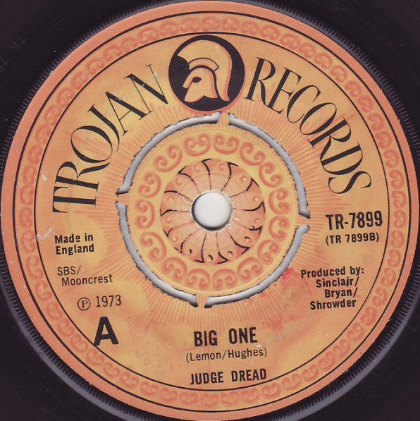 Judge Dread : Oh! She Is A Big Girl Now / Big One (7", Single)