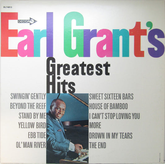 Earl Grant : Earl Grant's Greatest Hits (LP, Comp, RE)
