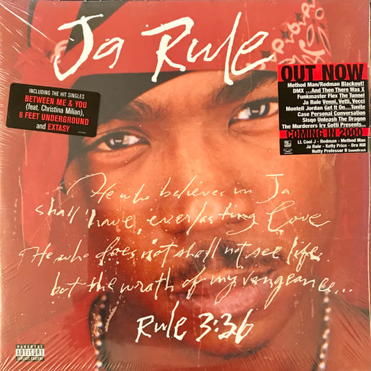 Ja Rule : Rule 3:36 (2xLP, Album, Gat)